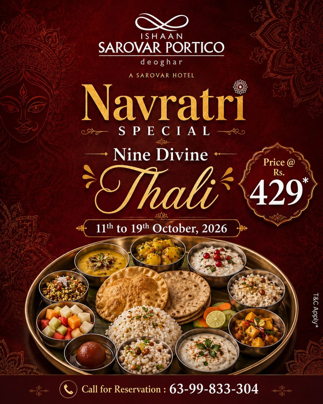 Navratri Special Thali